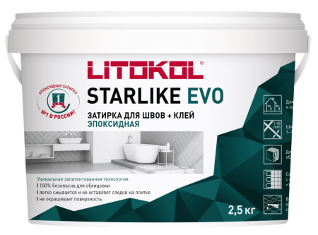  Litokol   STARLIKE EVO (2.5  S.100 BIANCO ASSOLUTO)