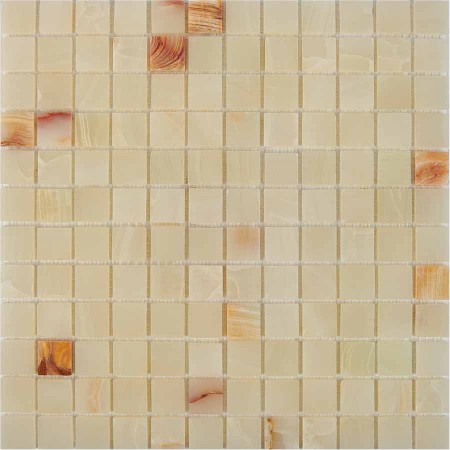  Pixel Mosaic White onyx,  23x23 ,  305305x6 ,  . PIX 203