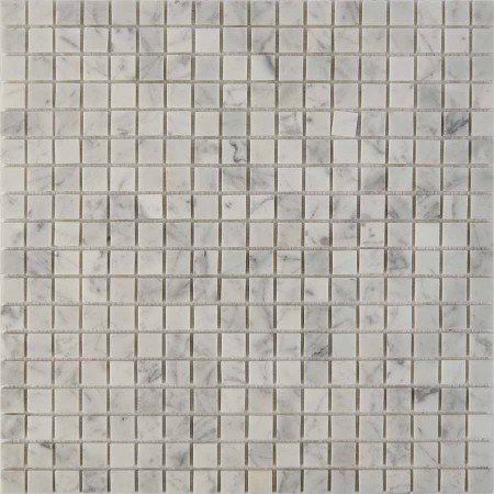  Pixel Mosaic Bianco carrara,  15x15 ,  305305x4 ,  . PIX 241