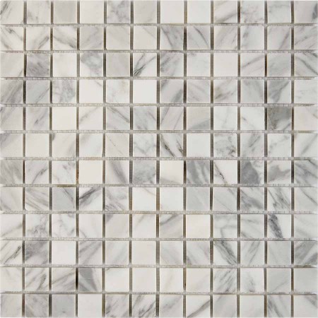  Pixel Mosaic Bianco carrara,  23x23 ,  305305x6 ,  . PIX 242