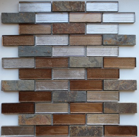  Caramelle Mosaic Alcantara Ruggine 23x73x8 . 00-00002466