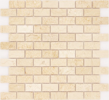  Caramelle Mosaic Botticino POL 23x48x7 . 00-00002518