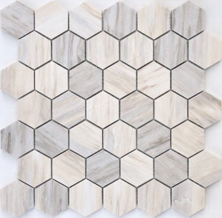  Caramelle Mosaic Nuvola Rosato POL hex 23x40x6