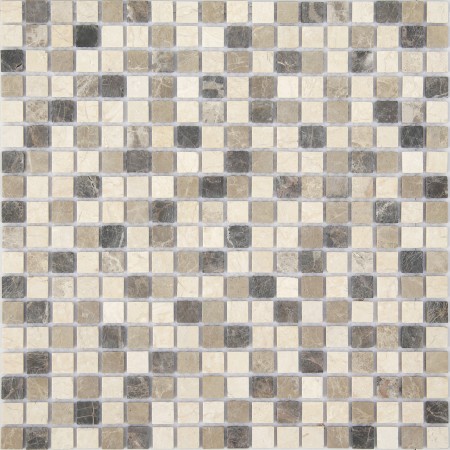  Caramelle Mosaic Pietra Mix 1 MAT 15x15x4