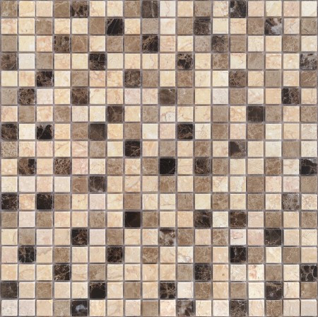  Caramelle Mosaic Pietra Mix 1 POL 15x15x4