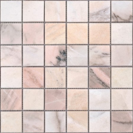  Caramelle Mosaic Rosa Salmone POL 48x48x7 . 00-00003780