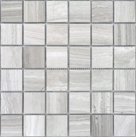  Caramelle Mosaic Travertino Silver POL 48x48x7 . 00-00003515