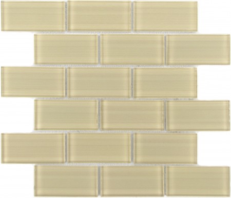  Caramelle Mosaic Mattoni Crema 50x100