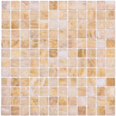  Caramelle Mosaic Onice beige POL 23x23x8 (5 /) . 00-00003664