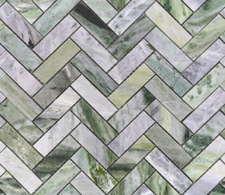  Caramelle Mosaic Onice Verde oliva POL fish 23x73x7 . 00-00003728